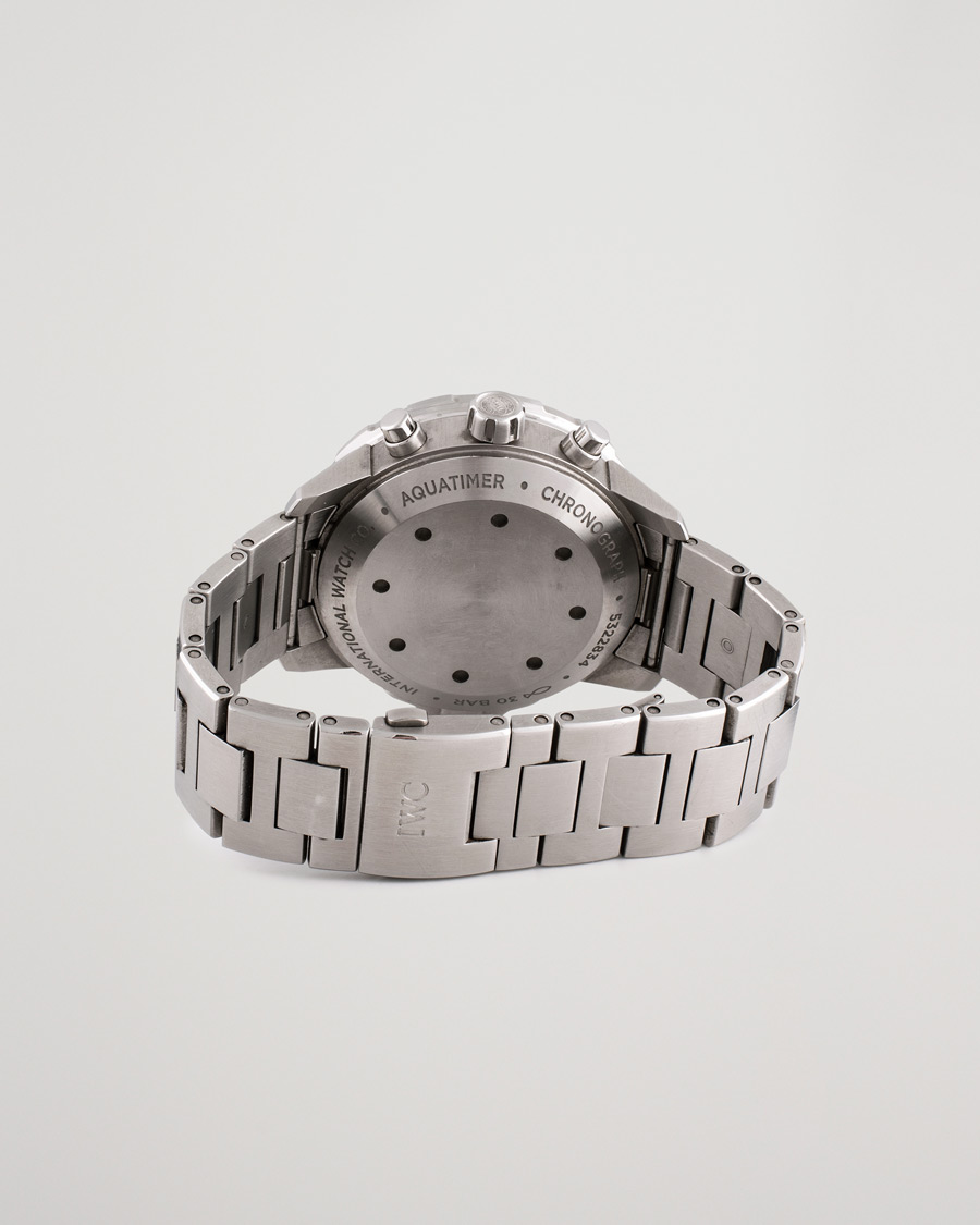 Herr | Pre-Owned & Vintage Watches | IWC Pre-Owned | Aquatimer Chronograph IW376802 Steel White