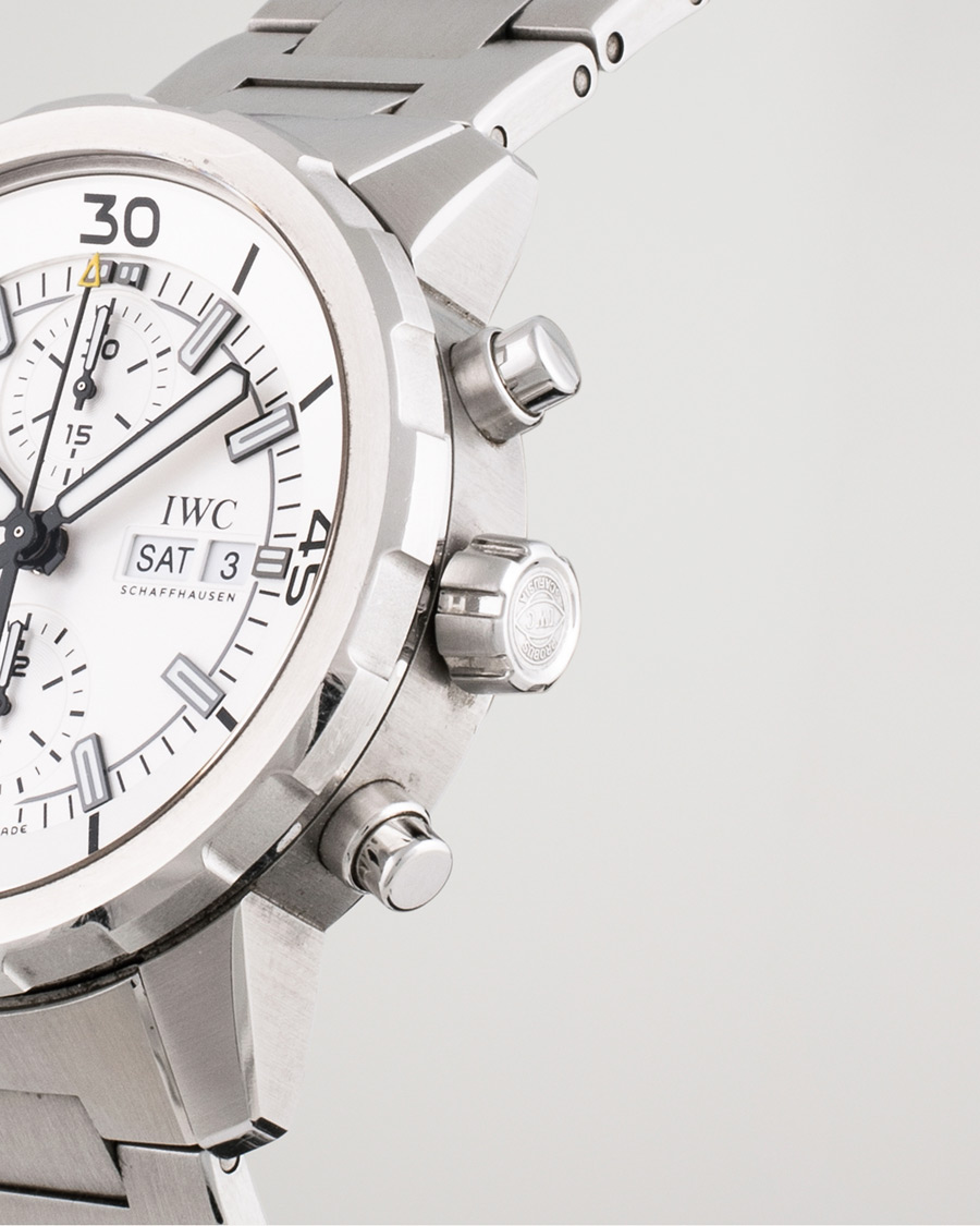 Herr | Pre-Owned & Vintage Watches | IWC Pre-Owned | Aquatimer Chronograph IW376802 Steel White