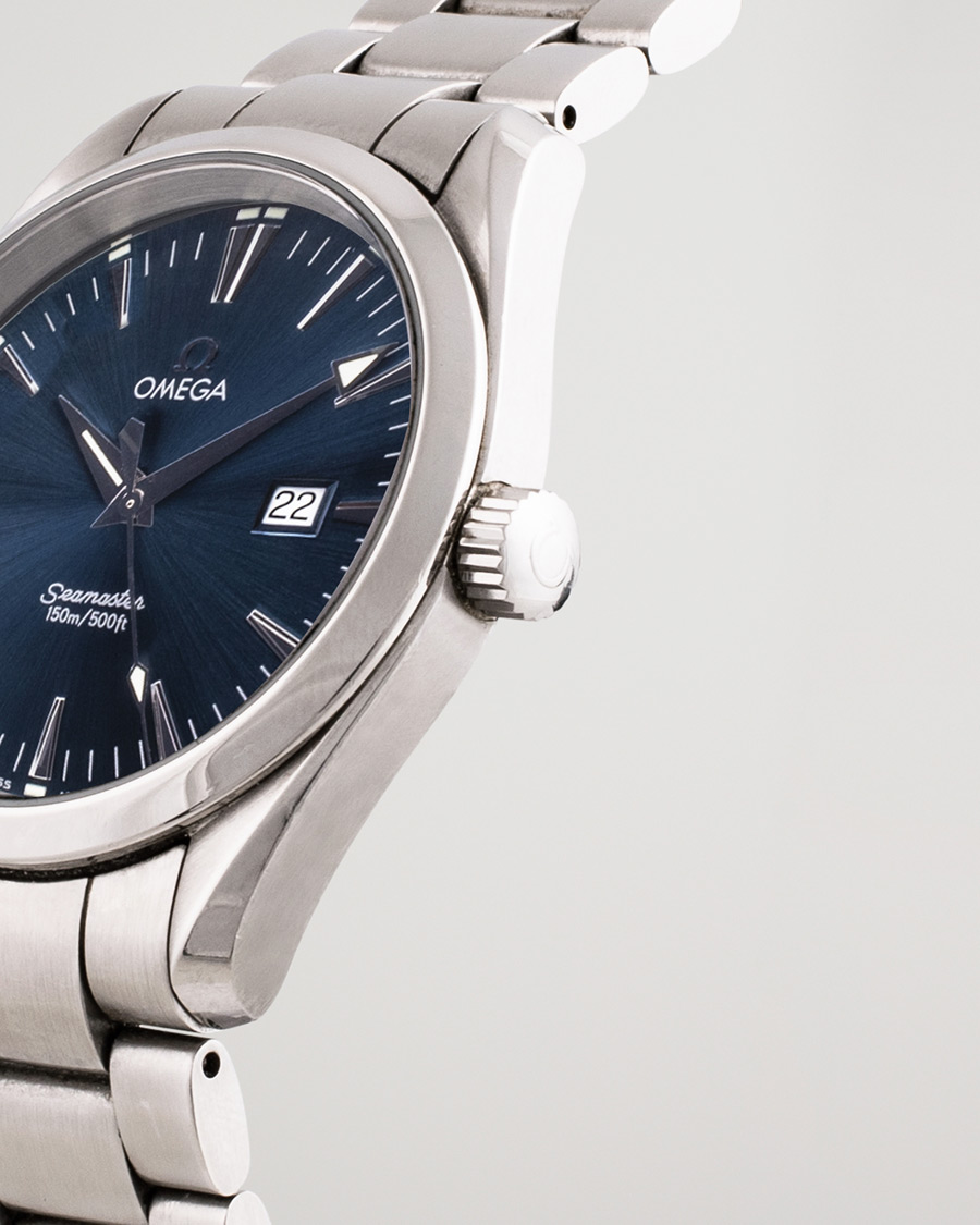 Herr | Pre-Owned & Vintage Watches | Omega Pre-Owned | Seamaster Aqua Terra 2517.80.00 Steel Blue