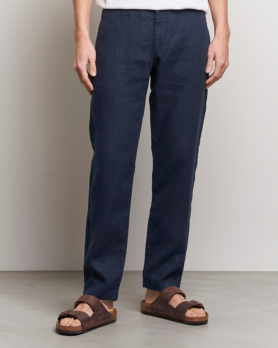 Herr |  | NN07 | Karl Linen Trousers Navy