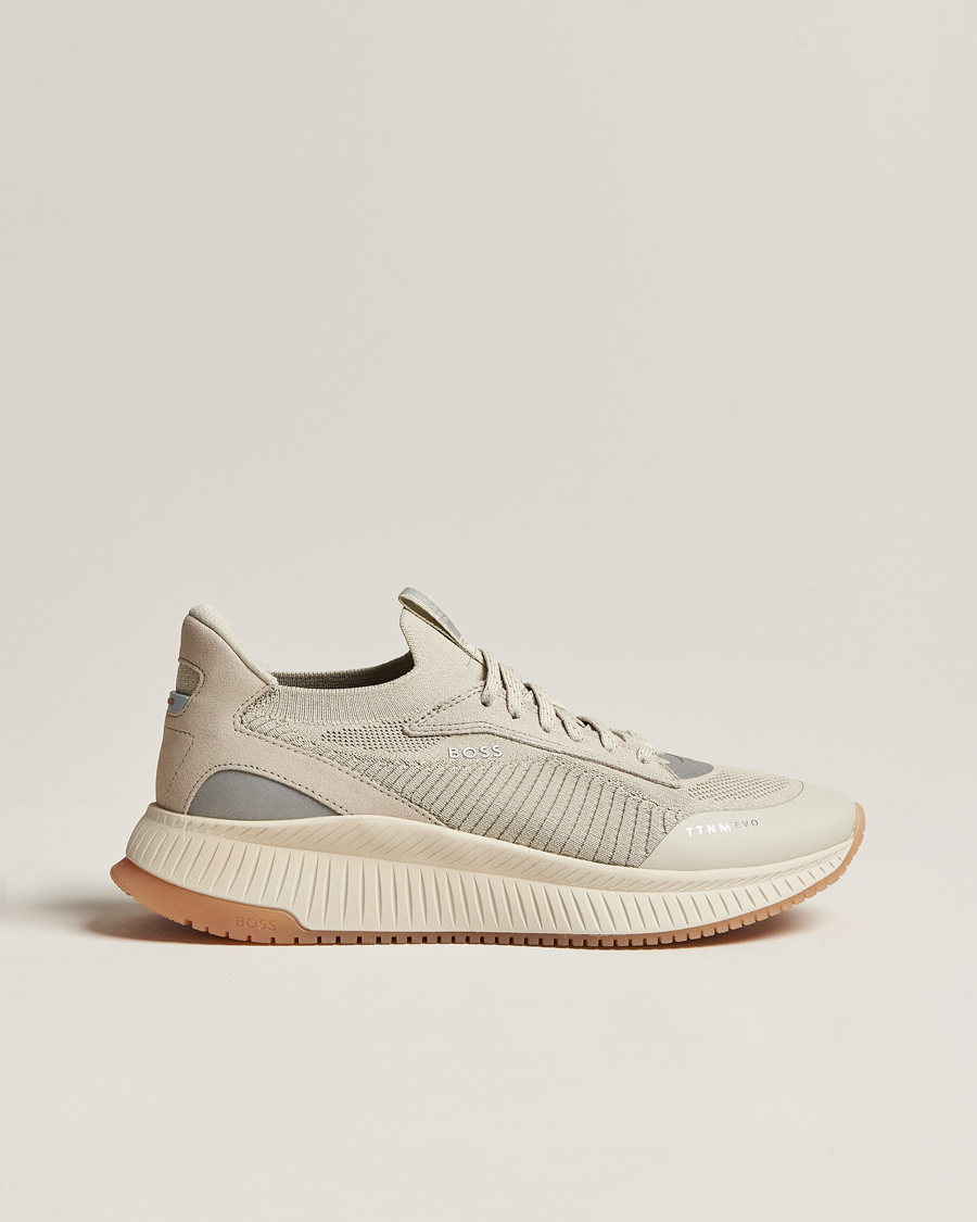 Herr | BOSS BLACK Titanium Evo Running Senaker Light Beige | BOSS BLACK | Titanium Evo Running Senaker Light Beige