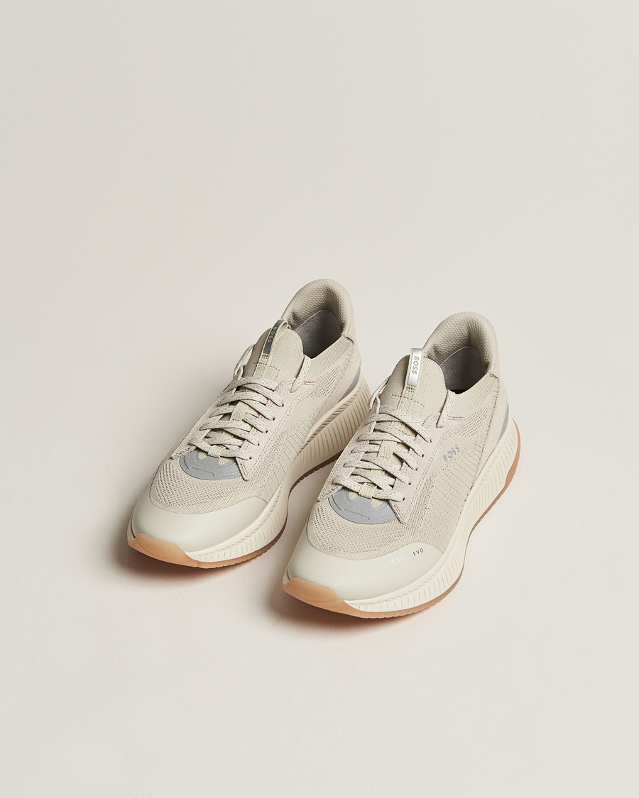 Herr | BOSS BLACK Titanium Evo Running Senaker Light Beige | BOSS BLACK | Titanium Evo Running Senaker Light Beige
