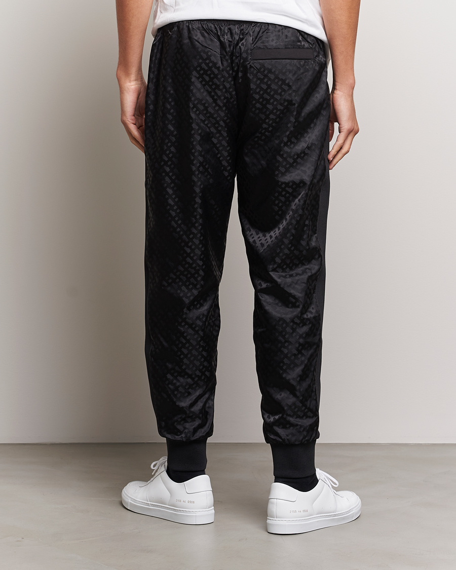 Herr | Byxor | BOSS BLACK | Lamont Monogram Sweatpants Black