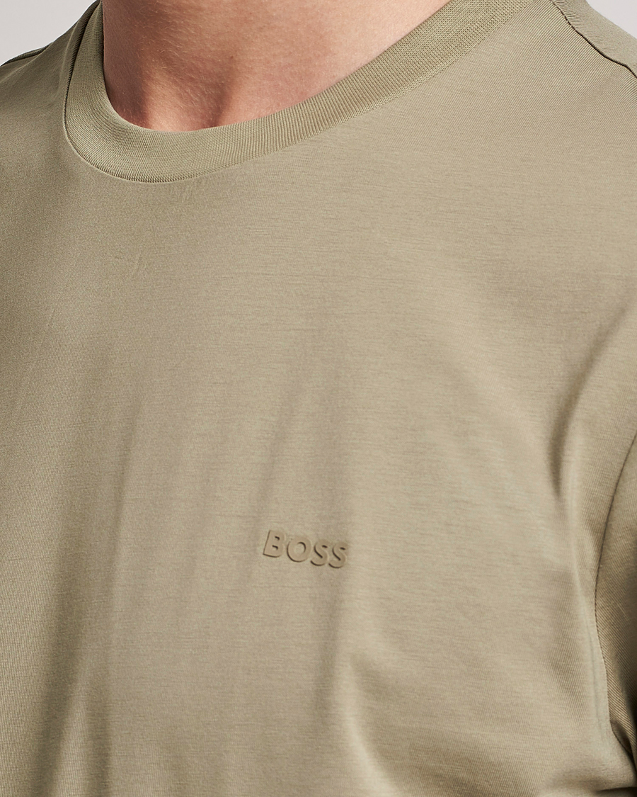 Herr | T-Shirts | BOSS BLACK | Thompson Crew Neck T-Shirt Pastel Green