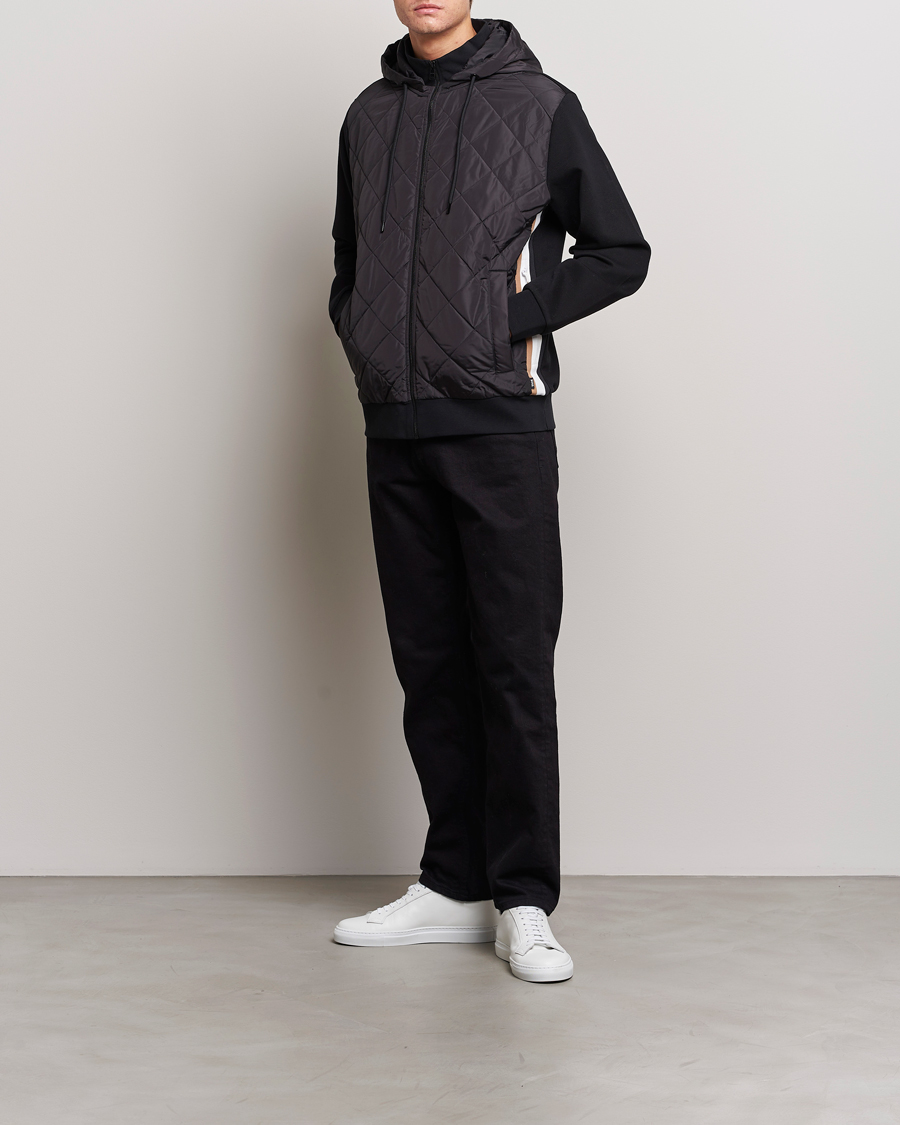 Herr | Jackor | BOSS BLACK | Salvi Hybrid Jacket Black