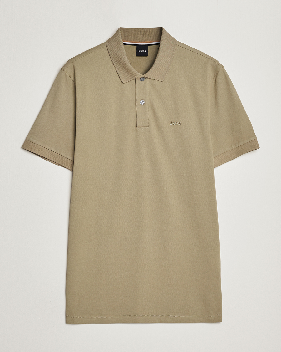 Herr | Pikéer | BOSS BLACK | Pallas Polo Pastel Green