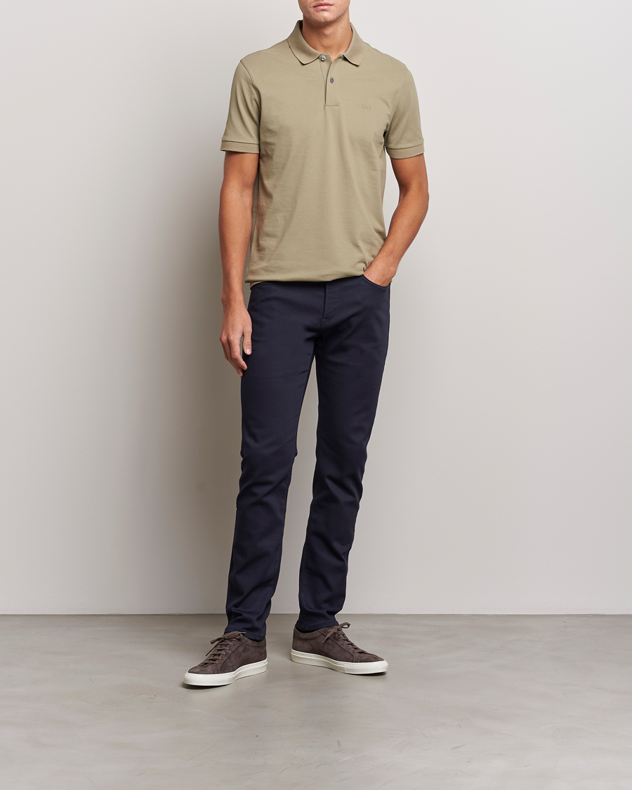 Herr | Pikéer | BOSS BLACK | Pallas Polo Pastel Green