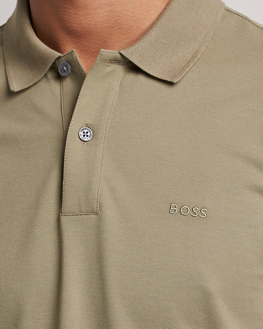 Herr | Pikéer | BOSS BLACK | Pallas Polo Pastel Green