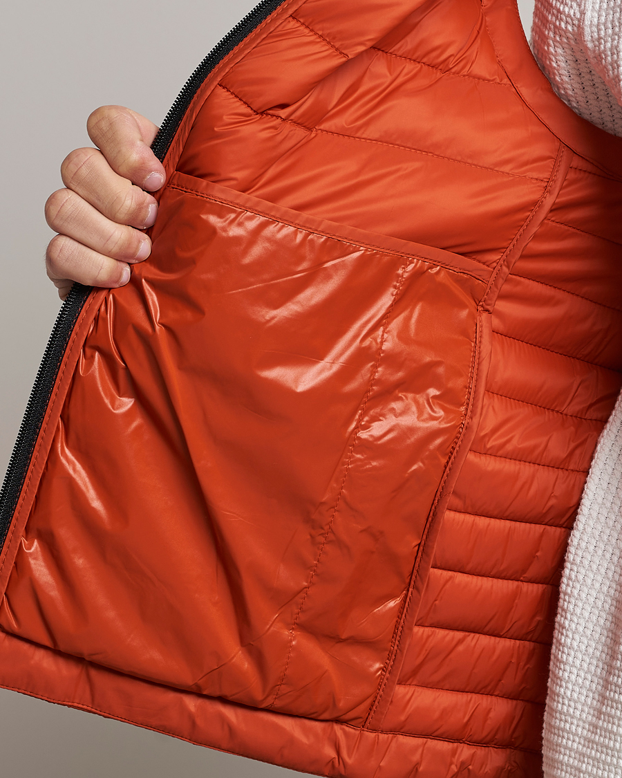 Herr | Jackor | BOSS BLACK | Calano Down Vest Dark Orange