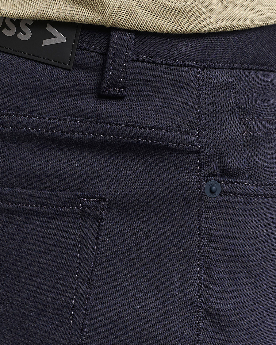 Herr | Byxor | BOSS BLACK | Delaware 5-Pocket Pants Dark Blue