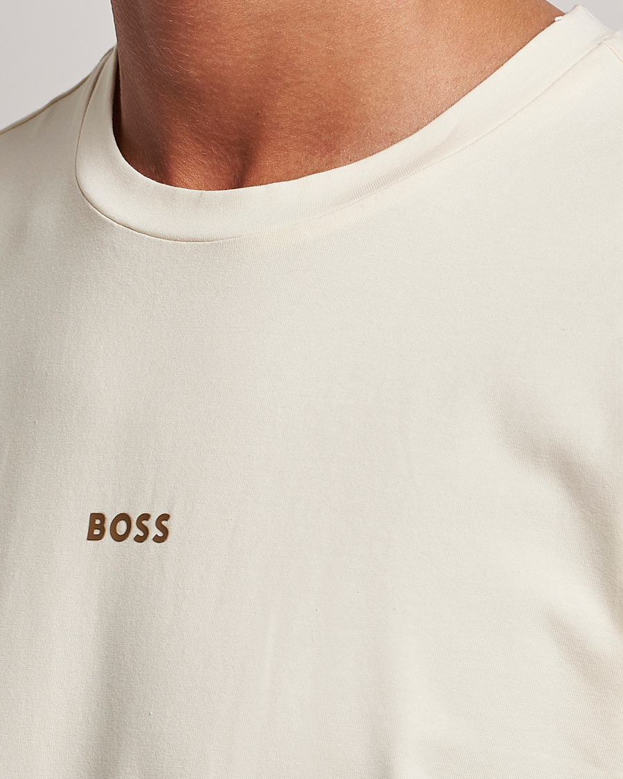 Herr | T-Shirts | BOSS ORANGE | Tchup Logo Crew Neck T-Shirt Light Beige