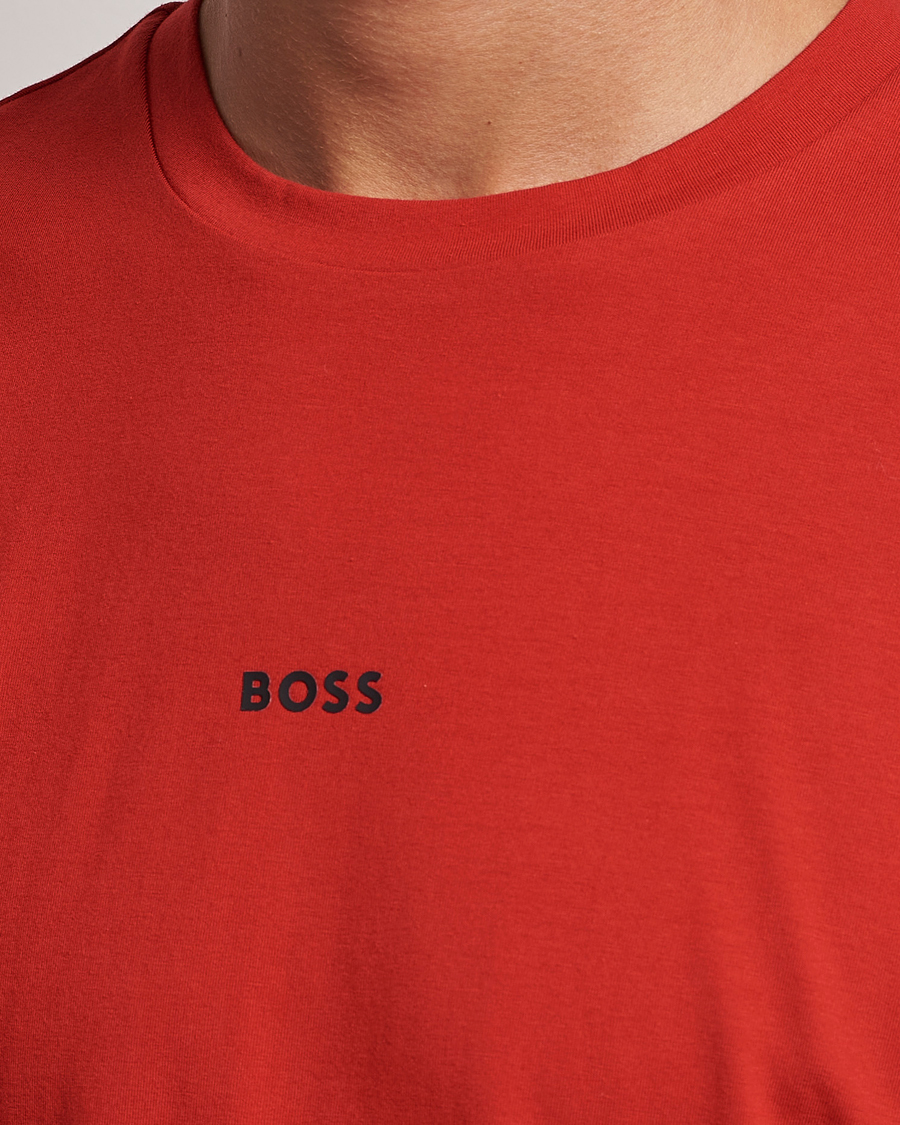 Herr | T-Shirts | BOSS ORANGE | Tchup Logo Crew Neck T-Shirt Bright Red