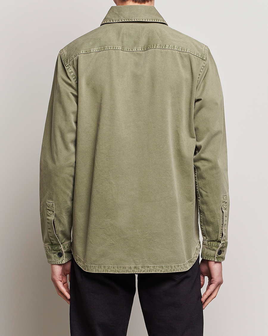 Herr | Skjortor | BOSS ORANGE | Locky Pocket Overshirt Pastel Green