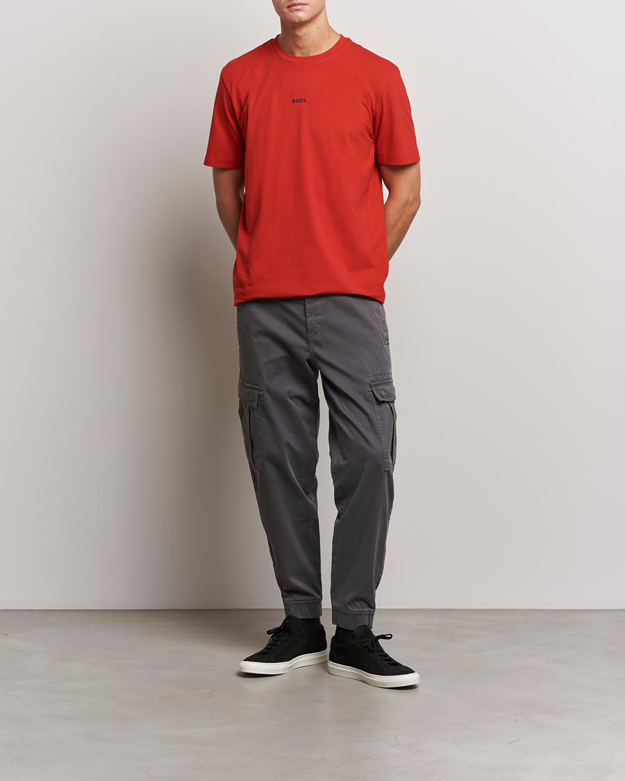 Herr | Byxor | BOSS ORANGE | Sisla Cargo Pants Dark Grey