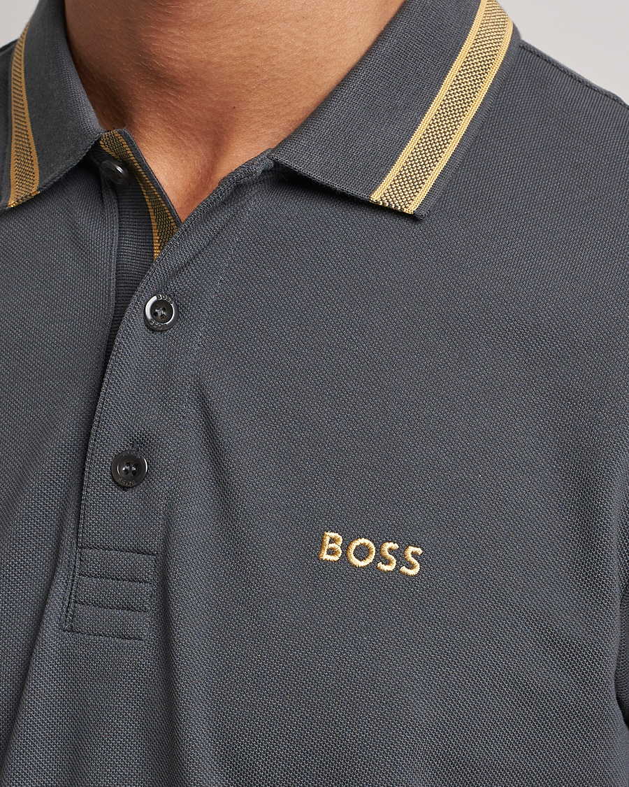 Herr | Pikéer | BOSS GREEN | Paddy Piké Dark Grey