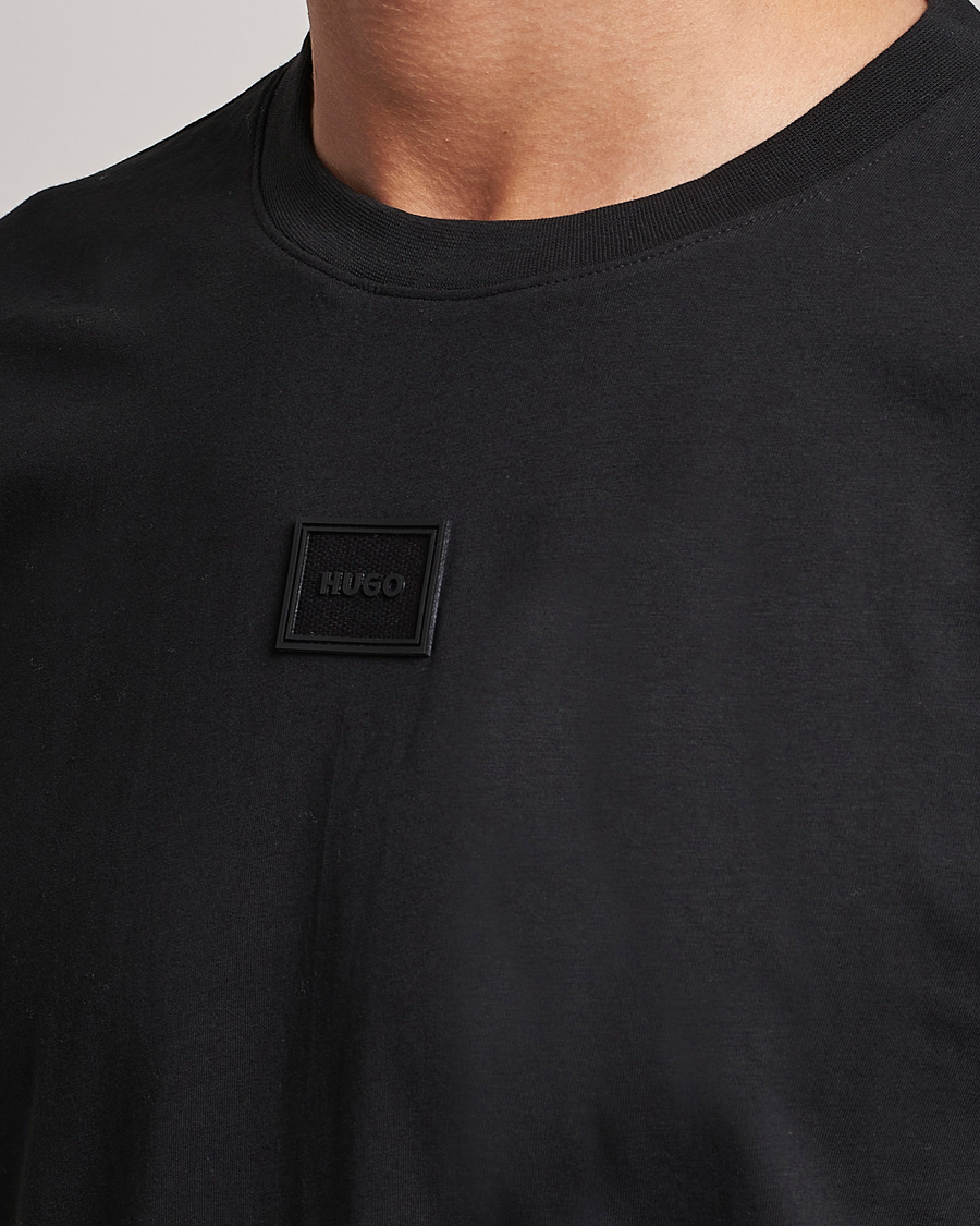 Herr | T-Shirts | HUGO | Diragolino Crew Neck T-Shirt Black