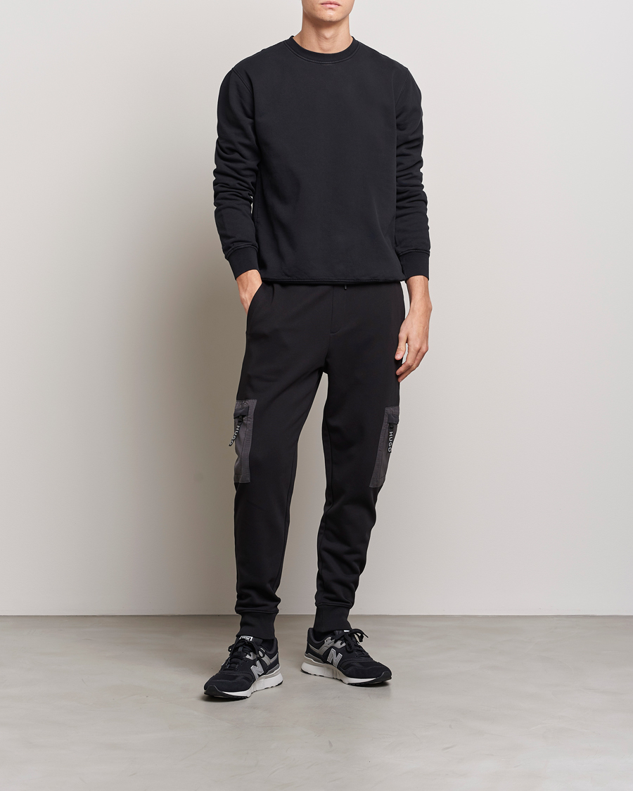 Herr | Byxor | HUGO | Duerica Sweatpants Black