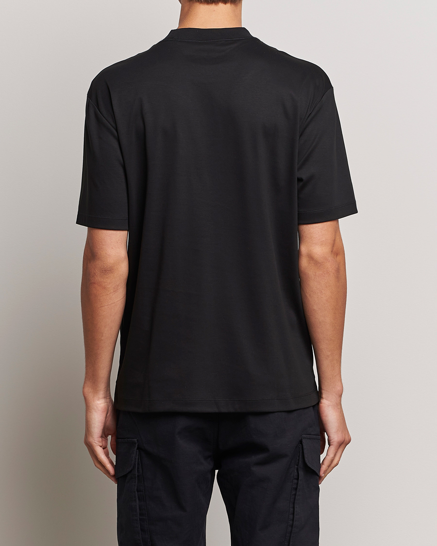 Herr | T-Shirts | HUGO | Dyans Crew Neck Pocket T-Shirt Black