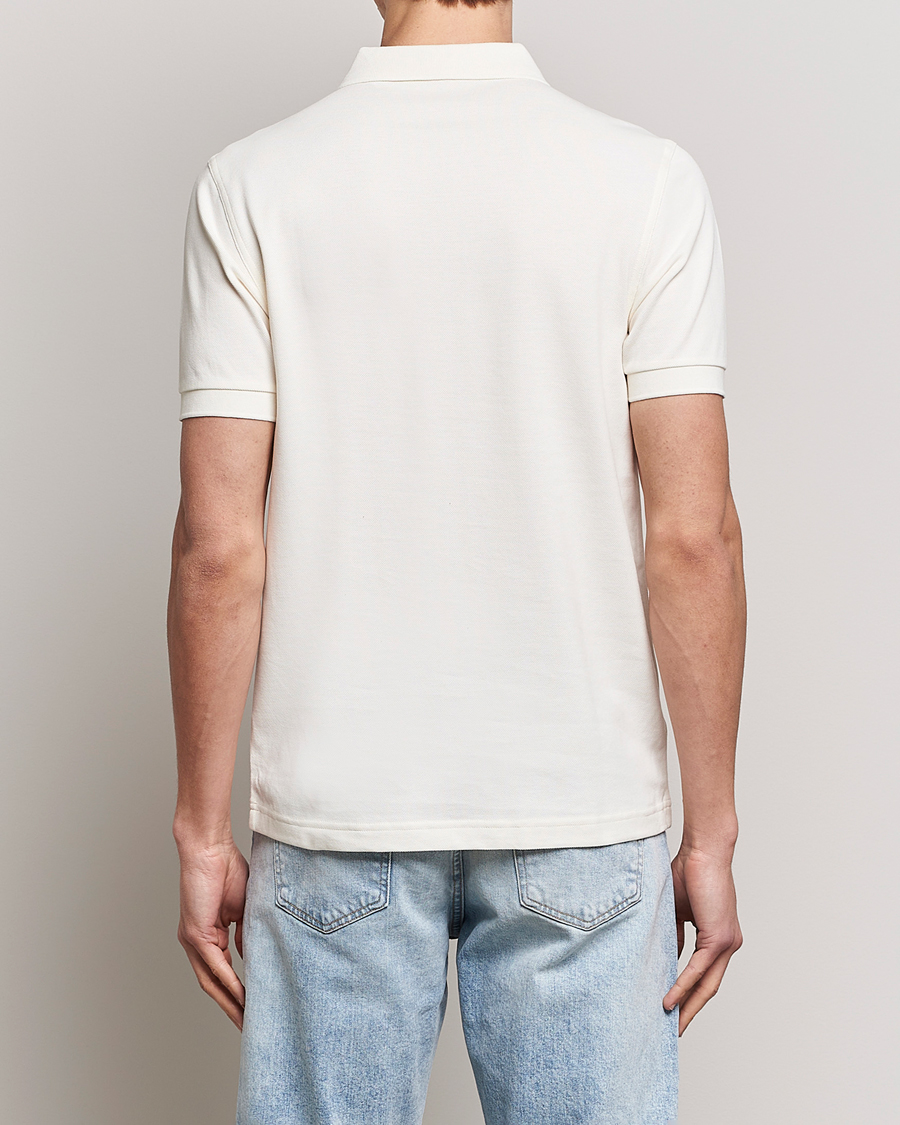 Herr | Pikéer | Fred Perry | Plain Polo Shirt Light Ecru