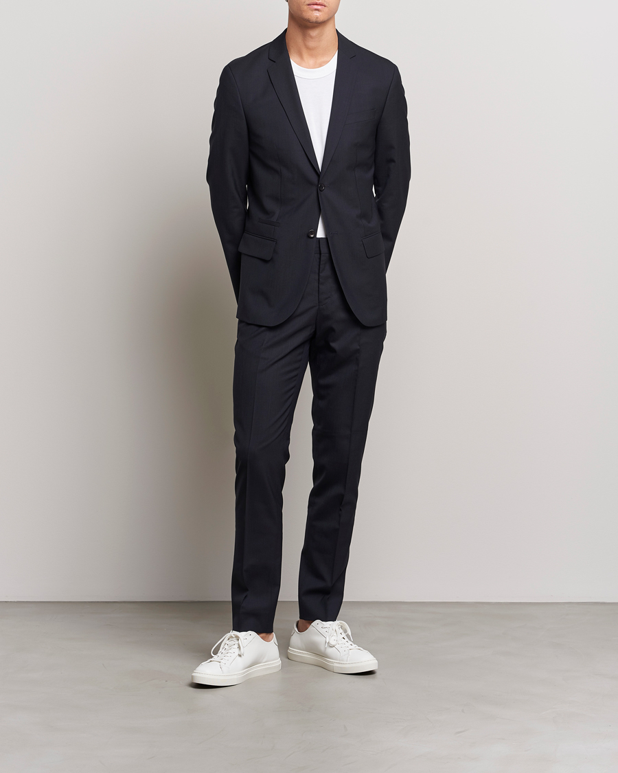 Herr | Kavajer | Filippa K | Rick Cool Wool Suit Jacket Dark Navy