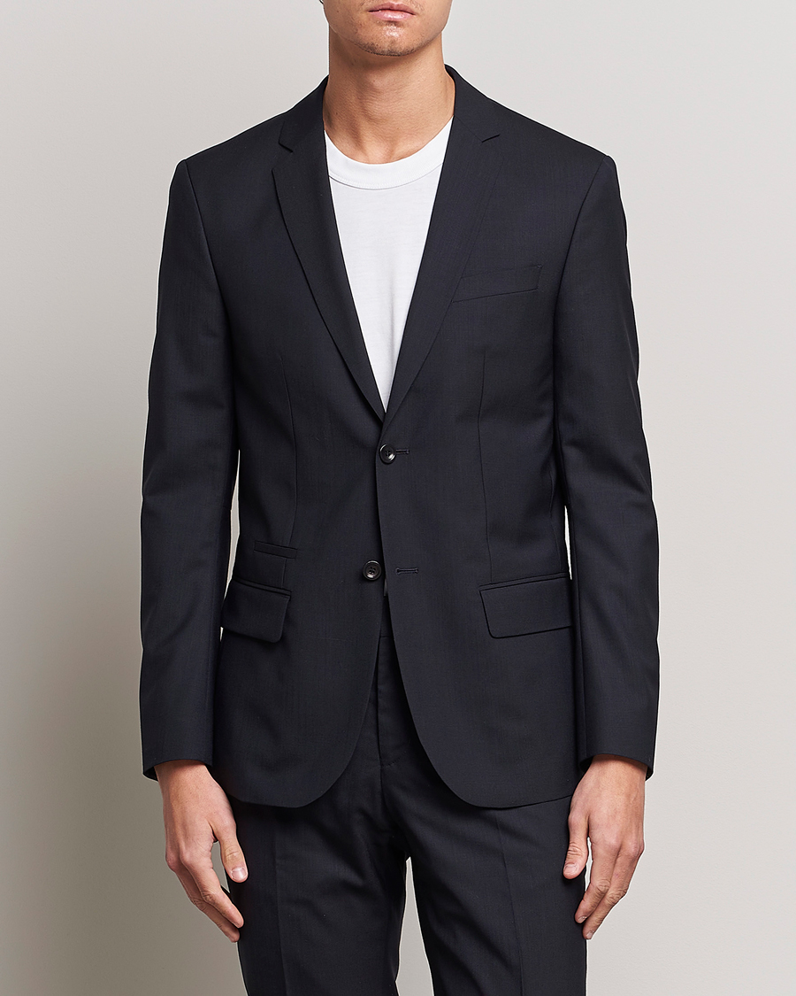 Herr | Filippa K | Filippa K | Rick Cool Wool Suit Jacket Dark Navy