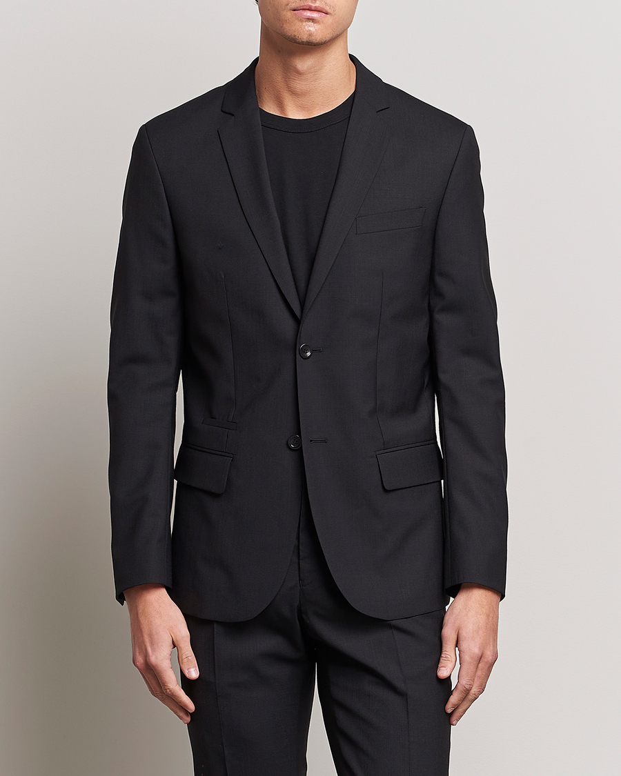 Herr | Kavajer | Filippa K | Rick Cool Wool Suit Jacket Black