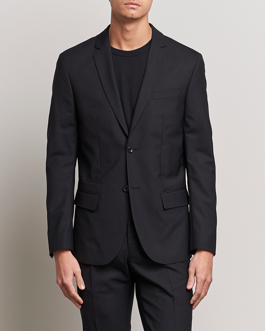 Herr | Kostymkavajer | Filippa K | Rick Cool Wool Suit Jacket Black