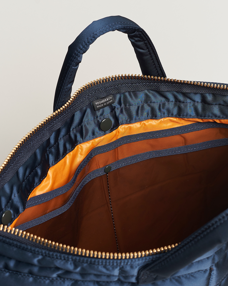 Herr | Porter-Yoshida & Co. Tanker Short Helmet Bag Iron Blue | Porter-Yoshida & Co. | Tanker Short Helmet Bag Iron Blue