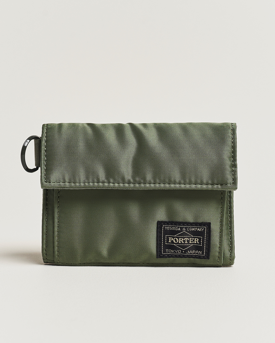 Herr | Plånböcker | Porter-Yoshida & Co. | Tanker Wallet Sage Green