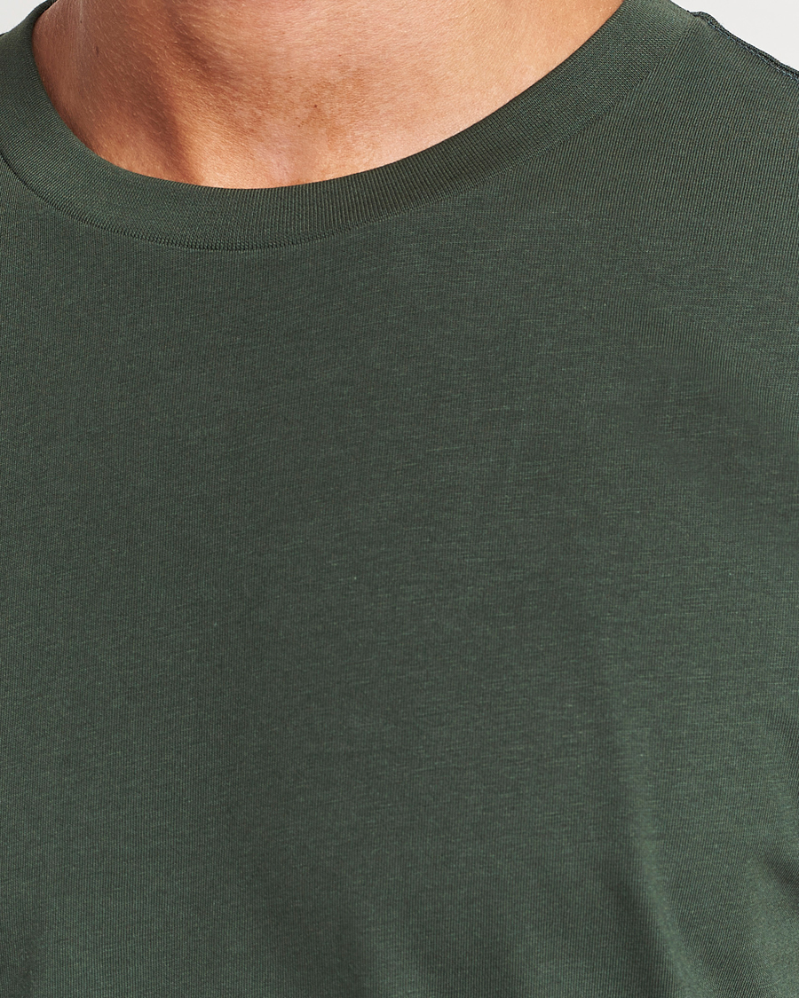 Herr | T-Shirts | Bread & Boxers | Heavy Cotton Crew Neck T-shirt Forest Green