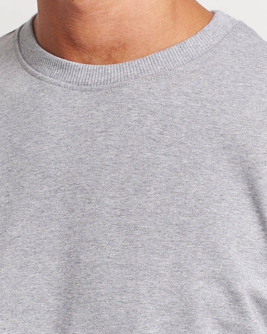 Herr | Tröjor | Bread & Boxers | Loungewear Crew Neck Sweatshirt Grey Melange