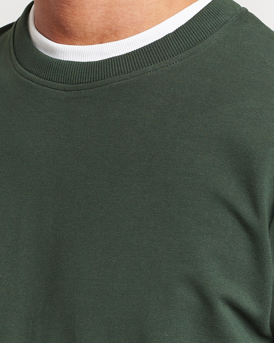 Herr | Tröjor | Bread & Boxers | Loungewear Crew Neck Sweatshirt Forest Green