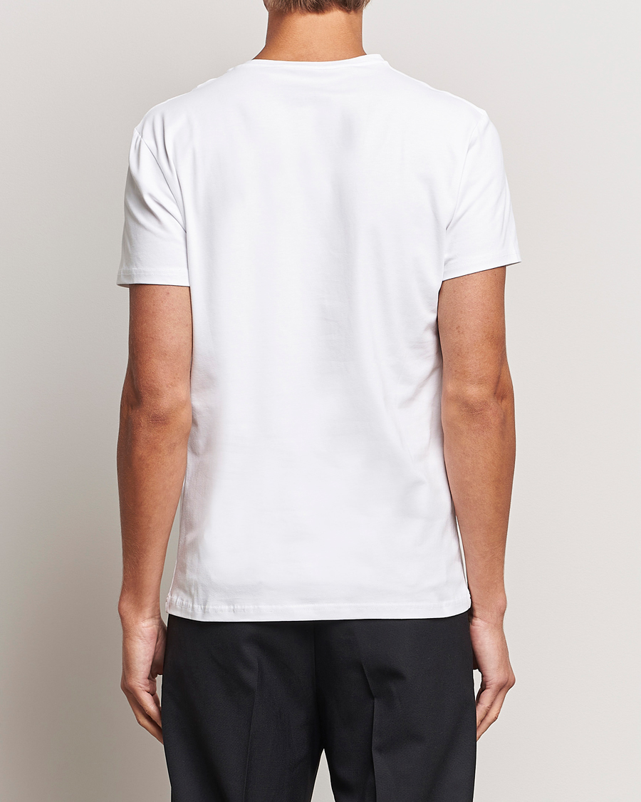 Herr | T-Shirts | Bread & Boxers | 2-Pack V-Neck T-Shirt White