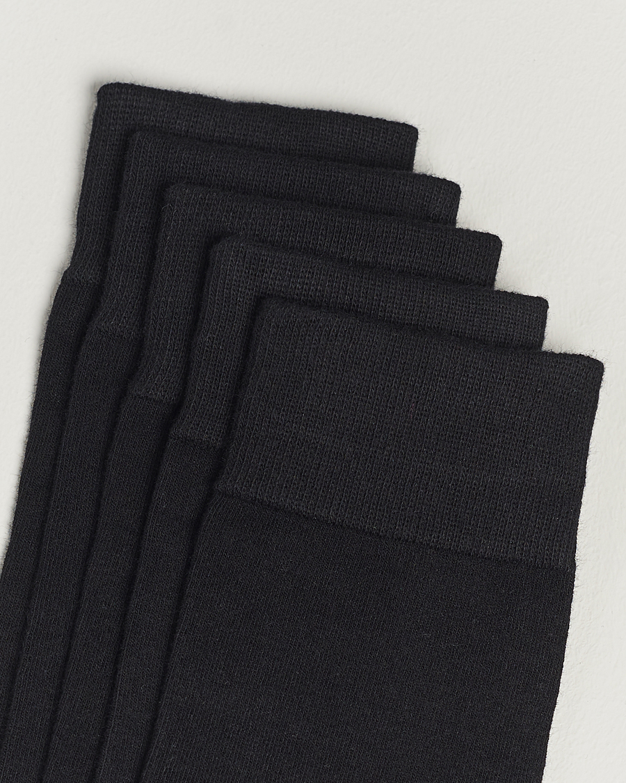 Herr | Vanliga strumpor | Bread & Boxers | 5-Pack Socks Black