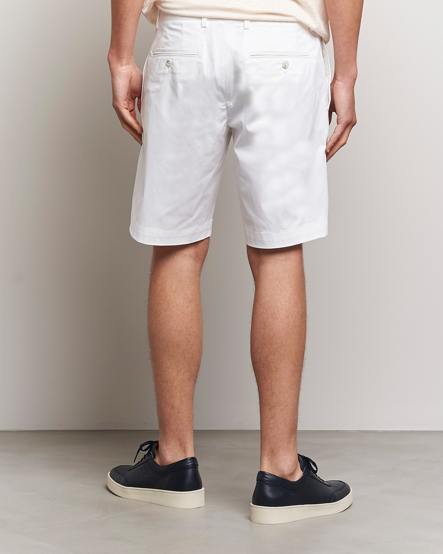 Herr | Shorts | J.Lindeberg | Nathan Super Satin Shorts White