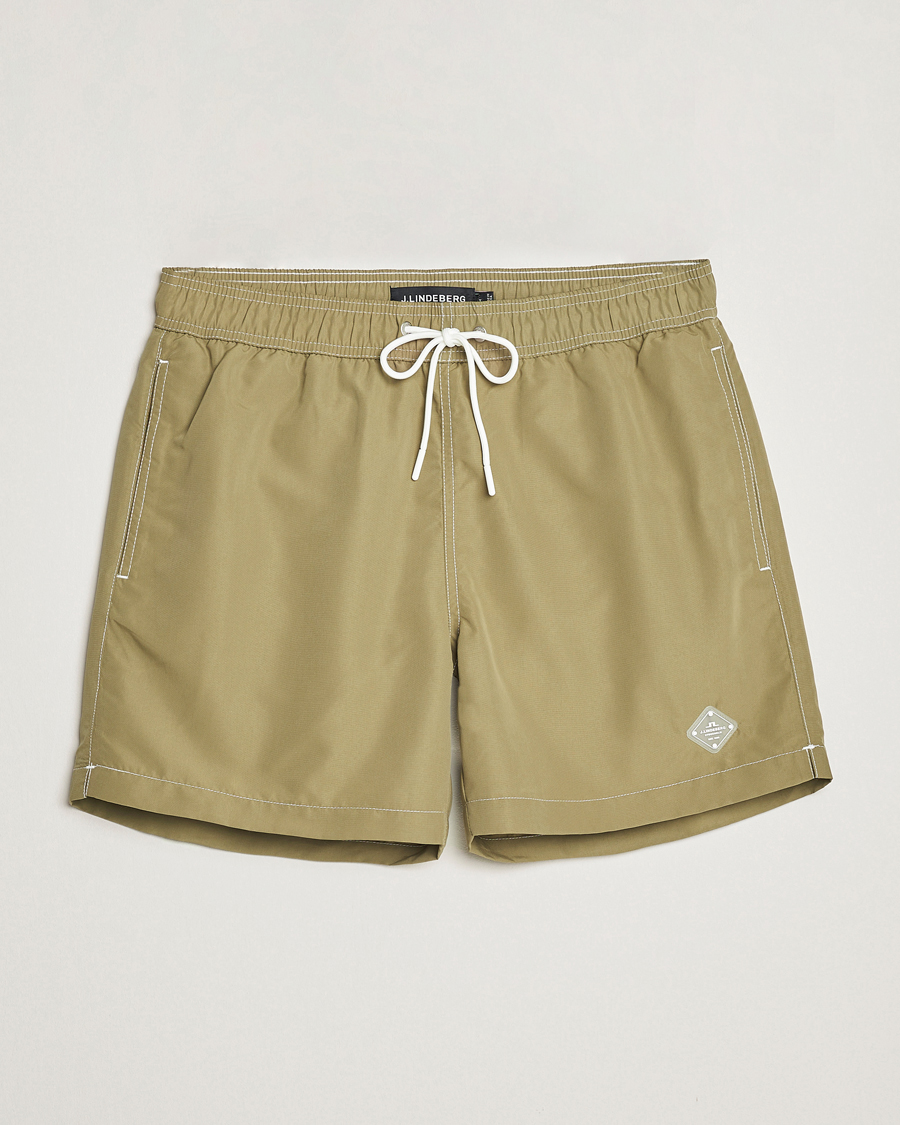 Herr | Badbyxor | J.Lindeberg | Banks Solid Swimshorts Aloe