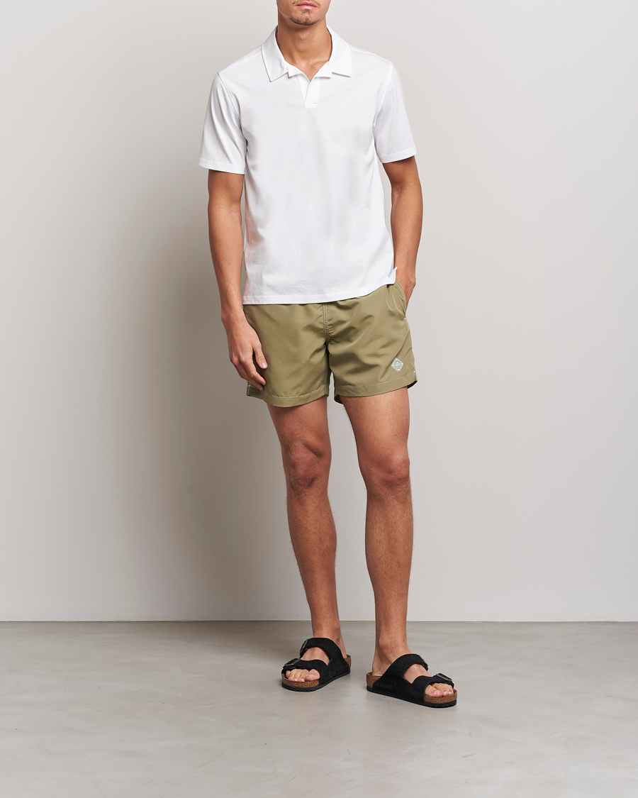 Herr | Badbyxor | J.Lindeberg | Banks Solid Swimshorts Aloe