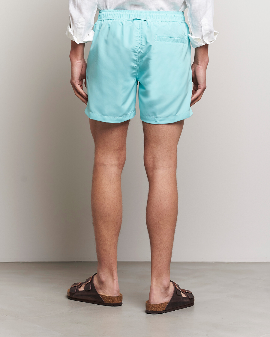 Herr | Badbyxor | J.Lindeberg | Banks Solid Swimshorts Aqua Splash