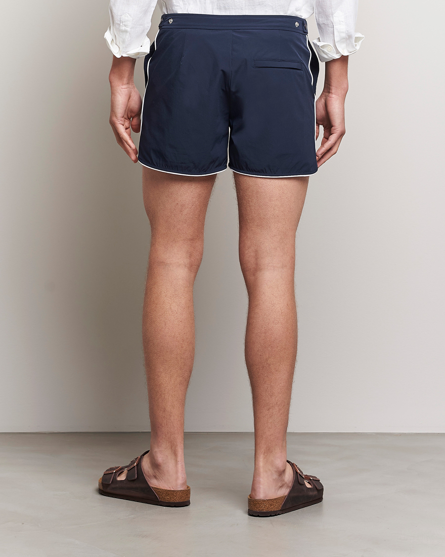 Herr | Badbyxor | J.Lindeberg | Arnold Stretch Swimshorts Navy