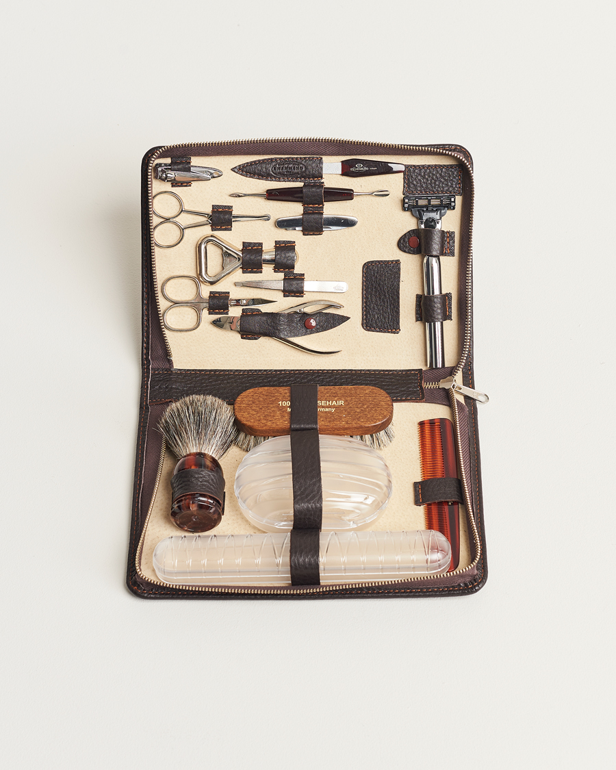 Herr | Till hemmet | F. Hammann | Large Utility Set Dark Brown