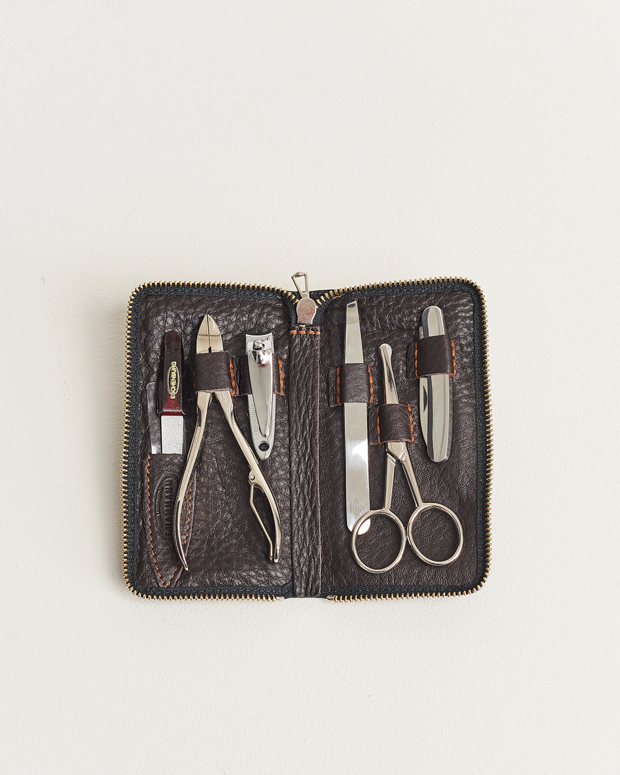 Herr | Till hemmet | F. Hammann | Men's Manicure Set Dark Brown