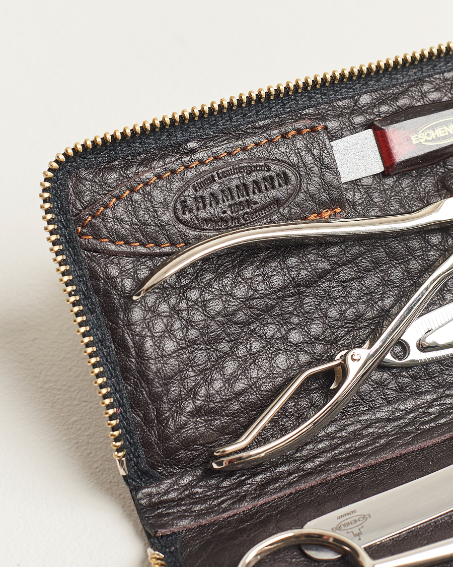 Herr | Till hemmet | F. Hammann | Men's Manicure Set Dark Brown