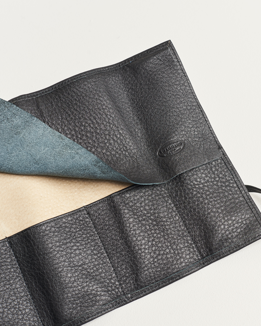 Herr | Klock- & smyckesetuin | F. Hammann | Flat Travel Watchroll Black