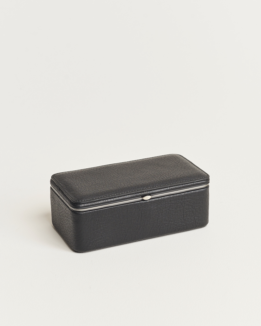 Herr | F. Hammann Travel Watchbox Black | F. Hammann | Travel Watchbox Black