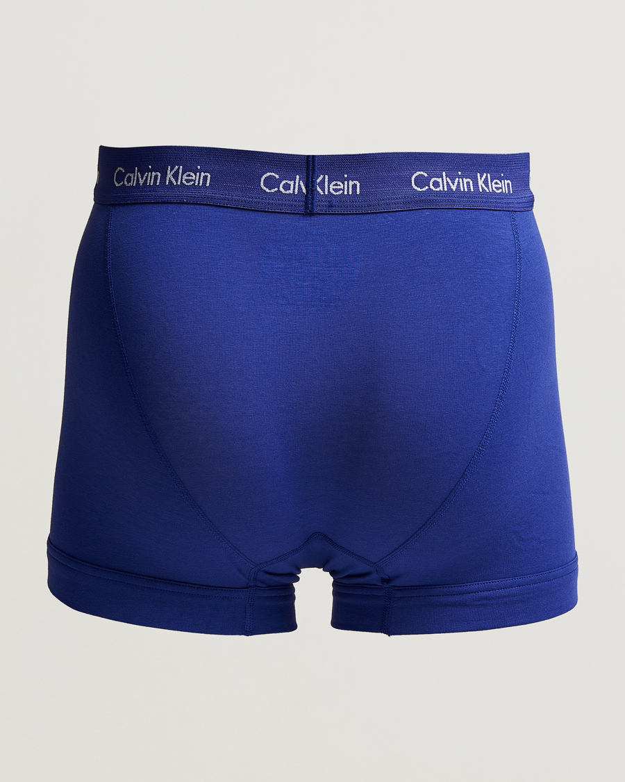 Herr |  | Calvin Klein | Cotton Stretch 3-Pack Trunk Blue/Black/Green