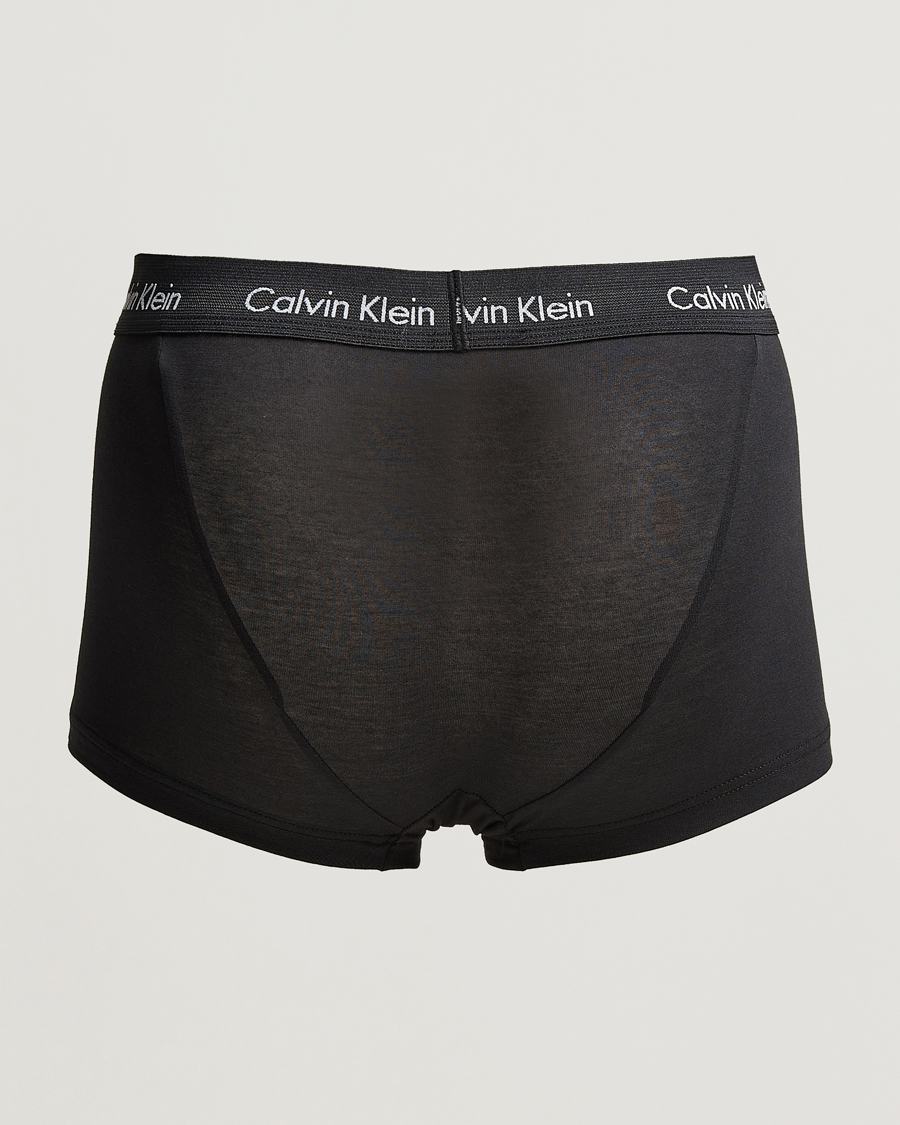 Herr | Underkläder | Calvin Klein | Cotton Stretch 3-Pack Low Rise Trunk Black