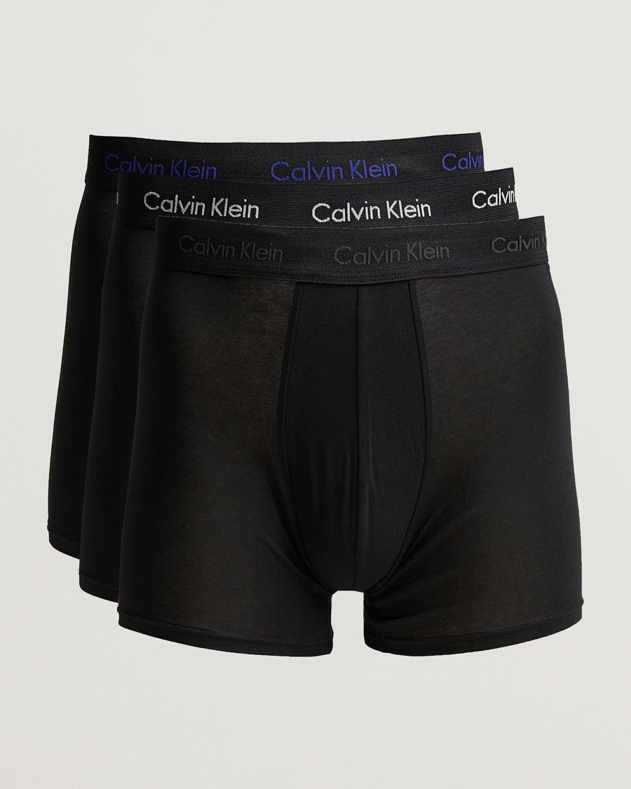 Herr | Calvin Klein | Calvin Klein | Cotton Stretch 3-Pack Boxer Brief Black
