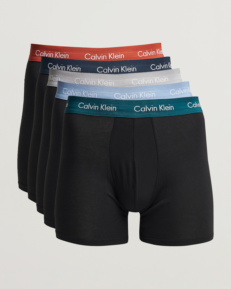 Herr | Calvin Klein | Calvin Klein | Cotton Stretch 5-Pack Trunk Black