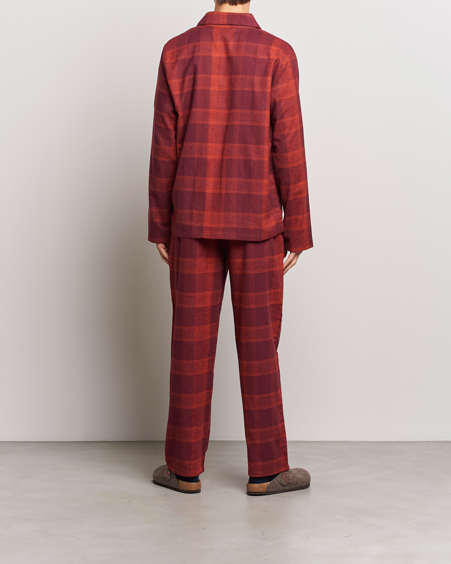 Herr | Pyjamas & Morgonrockar | Calvin Klein | Cotton Checked Pyjama Set Red