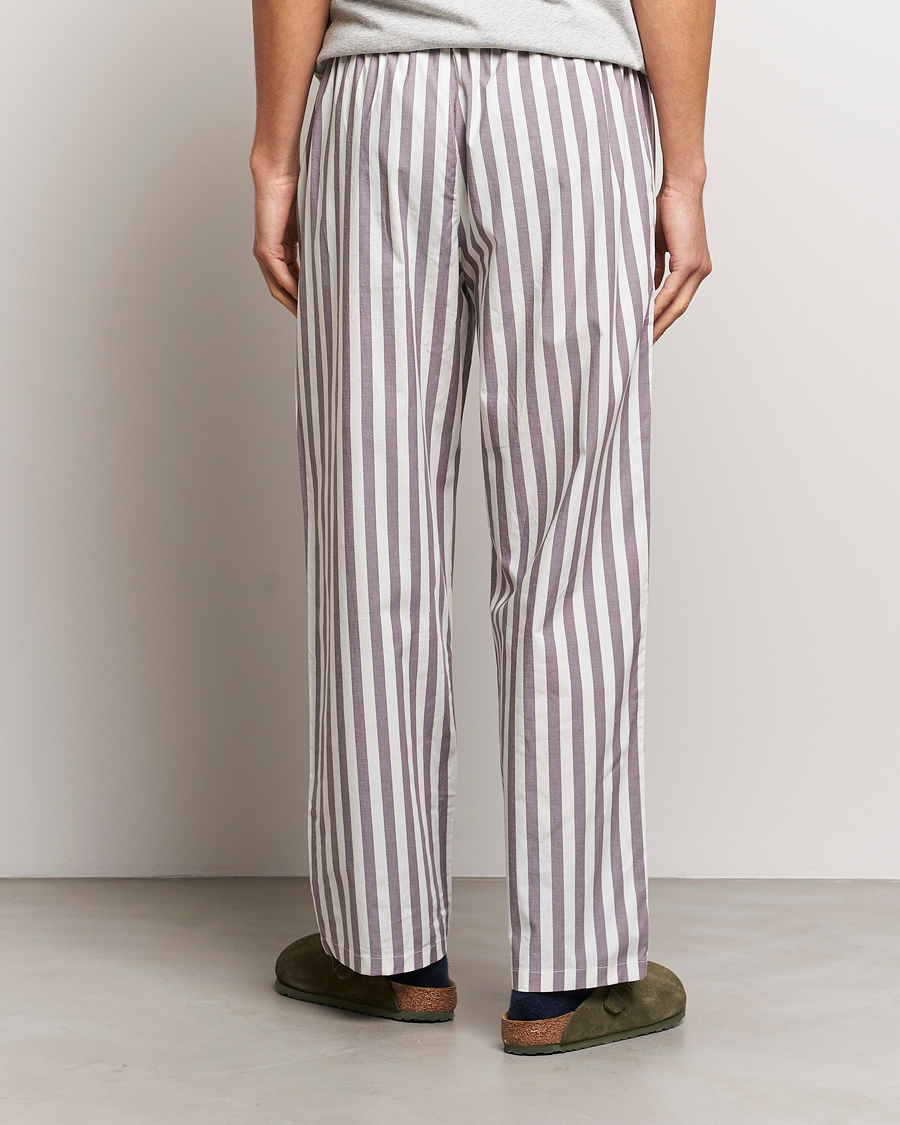 Herr | Pyjamas & Morgonrockar | Calvin Klein | Cotton Striped Pyjama Pants White/Grey